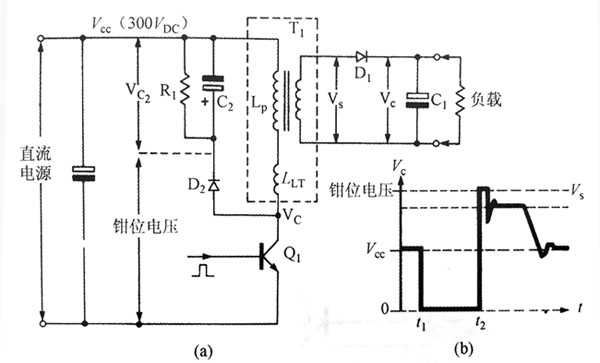 反激式電源適配器減小晶體管開關(guān)應(yīng)力
